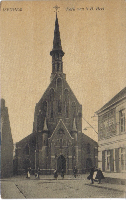 ISEGHEM - Kerk Van T' Hert - Feldpost - Izegem