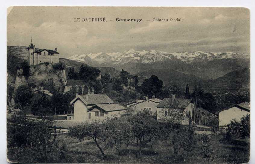 Réf 81  - SASSENAGE - Château Féodal - Sassenage