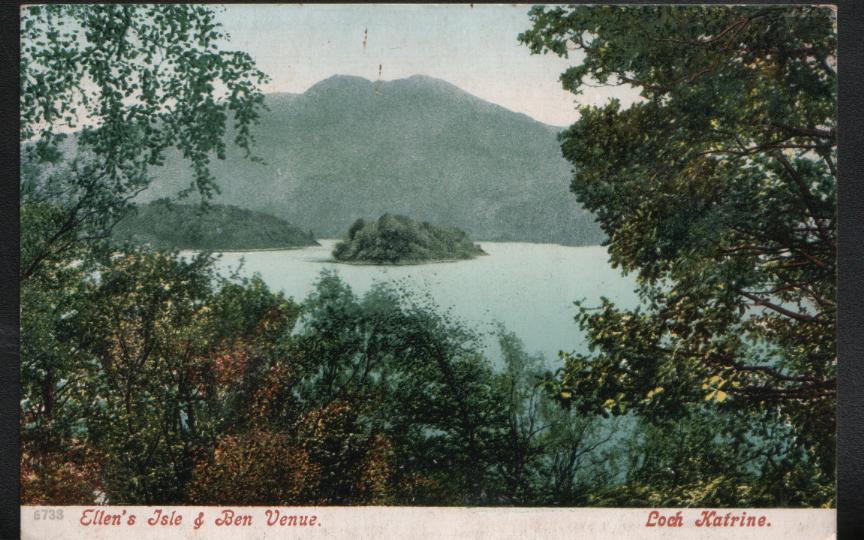 Loch Katrine Ellen's Isle - Perthshire