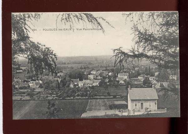 00212 Pougues Les Eaux Vue Panoramique édit.F.H. N°194 - Pougues Les Eaux