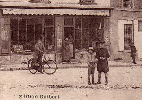 72 MAMERS Rue Paul Bert, Animée, Café Du Midi, Ed Guibert, 191? - Mamers