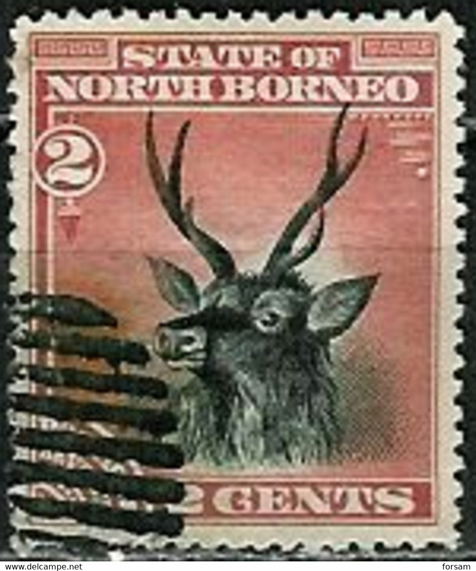 MALAYSIA (NORTH BORNEO)..1894..SG # 69...used. - Borneo Del Nord (...-1963)