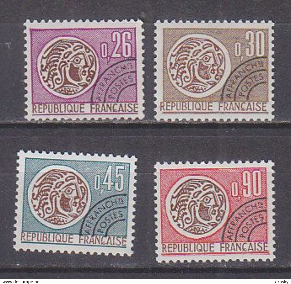 M3888 - FRANCE PREO Yv N°130/33 ** - 1964-1988