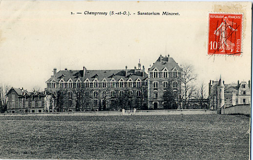 91 - ESSONNE - CHAMPROSAY - SANATORIUM MINORET - SANTE - BEAU PLAN - Draveil