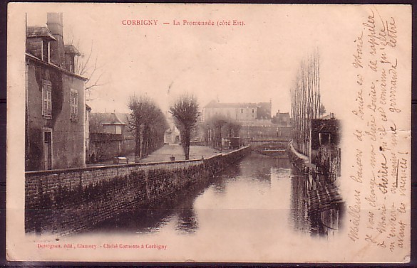 NIEVRE - Corbigny - La Promenade (cote Est) - Corbigny