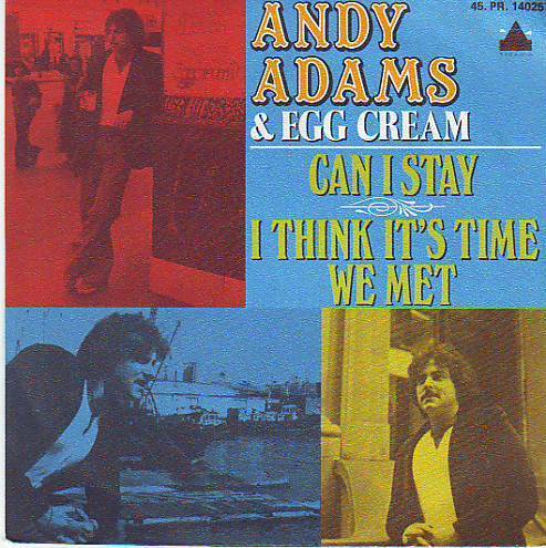 ANDY ADAMS  °°  EGG CREAM  /  CAN I STAY - Altri - Inglese