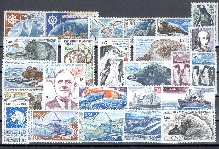 Superb Collection FSAT - French Southern And Antarctic Territories - NEVER HINGED - Lots & Serien