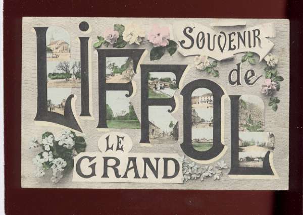 00249 Souvenir De Liffol Le Grand  , Multivue Colorisée Jolie Carte - Liffol Le Grand