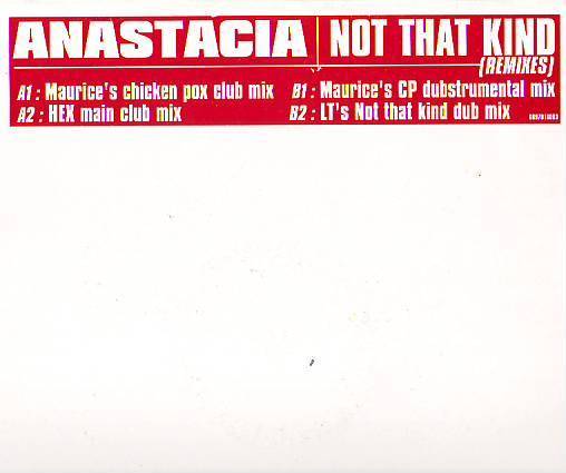 ANASTACIA  °°   NOT THAT KIND - 45 Toeren - Maxi-Single