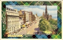 3095-CAMPBELL, Princes Street & Scott Monument, Edinburgh - Midlothian/ Edinburgh