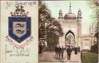 3102-BRIGHTON, Entrance To Pavillon Grounds - Brighton