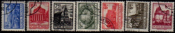 ROMANIA   Scott: # 2353-71,C193 F-VF USED - Usati