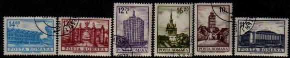 ROMANIA   Scott: # 2353-71,C193 F-VF USED - Used Stamps