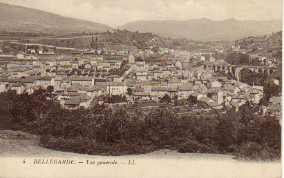 CPA De Bellegarde Sur Valserine (Ain 01) Vue Générale.L.L. - Bellegarde-sur-Valserine