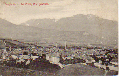 CPA De La Mure (Isère 38) Vue Générale. - La Mure