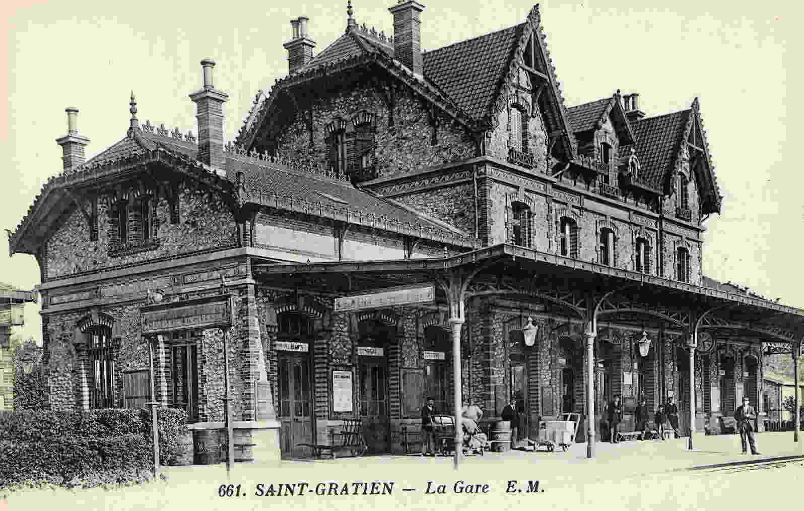 SAINT-GRATIEN - La Gare - Saint Gratien