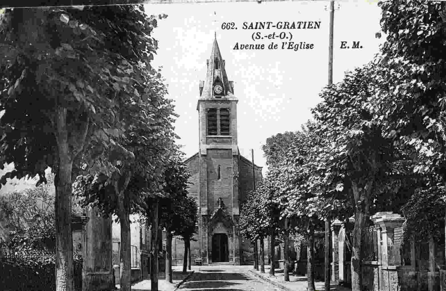 SAINT-GRATIEN - Avenue De L'Eglise - Saint Gratien