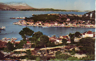 CSM Colorisé De Saint Mandrier (VAR 83) Vue Générale Et La Rade Des Vignettes - Saint-Mandrier-sur-Mer