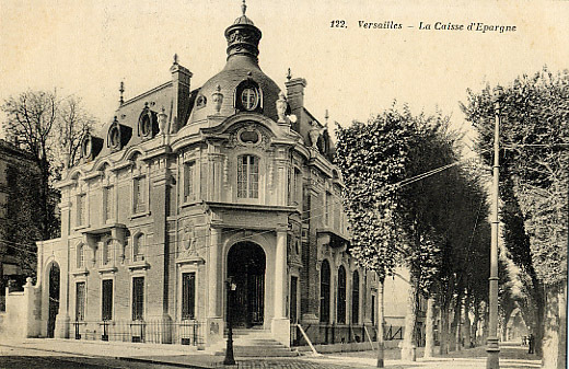 78 - YVELINES - VERSAILLES - BANQUE - CAISSE D´EPARGNE - Banche