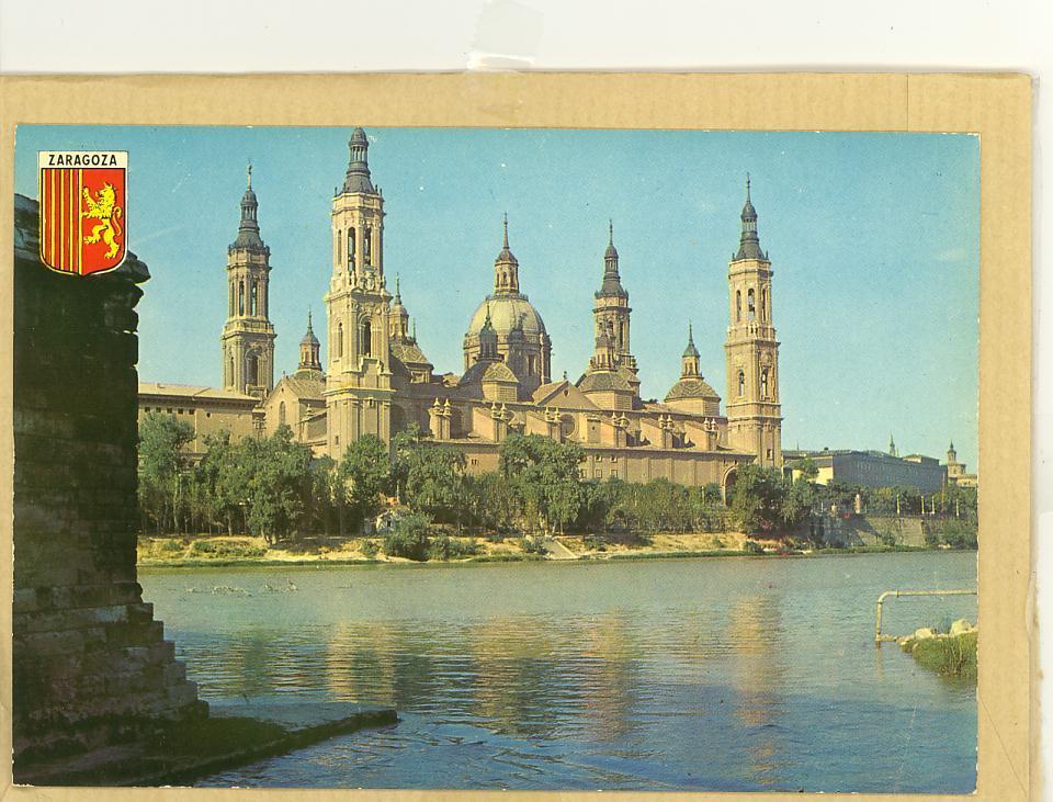 Espagne - Zaragoza - Basilica De Nuestra Senora Del Pilar - Armoiries - Ed Darvi N° 4 - Zaragoza