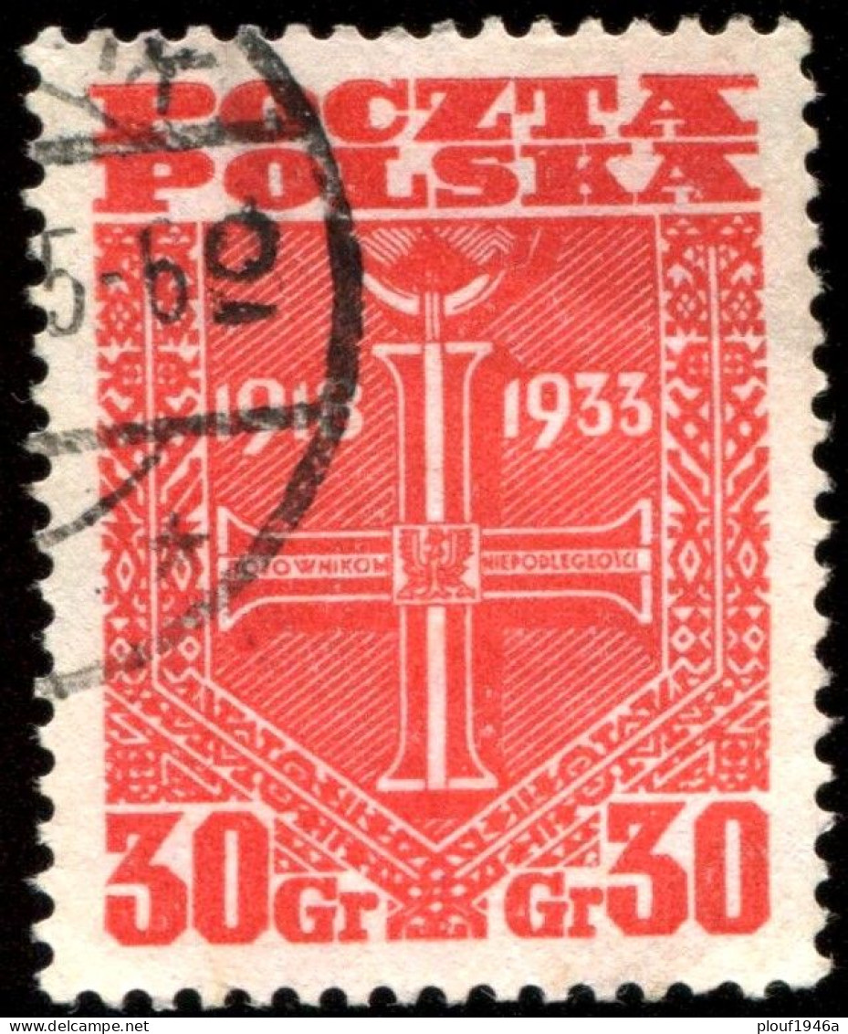 Pays : 390,2 (Pologne : République)  Yvert Et Tellier N° :    368 (o) - Used Stamps