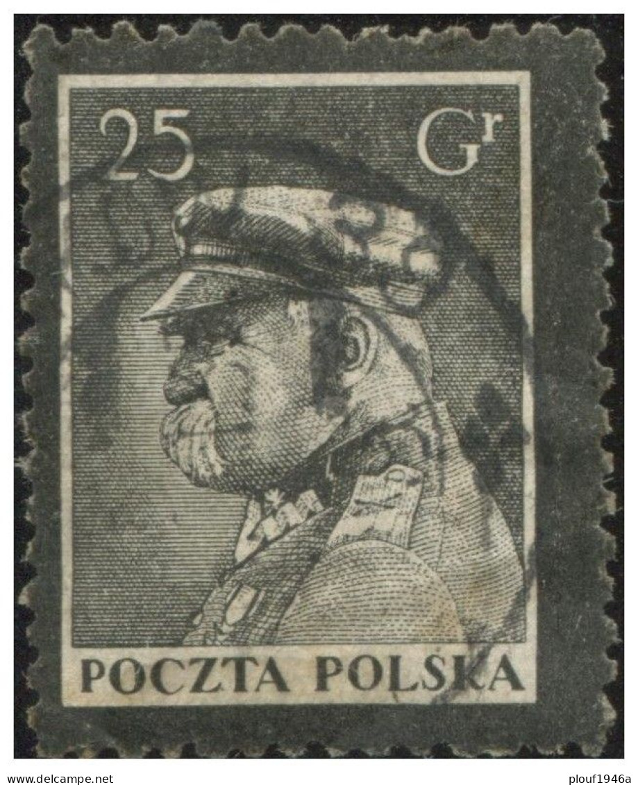 Pays : 390,2 (Pologne : République)  Yvert Et Tellier N° :    376 (o) - Used Stamps