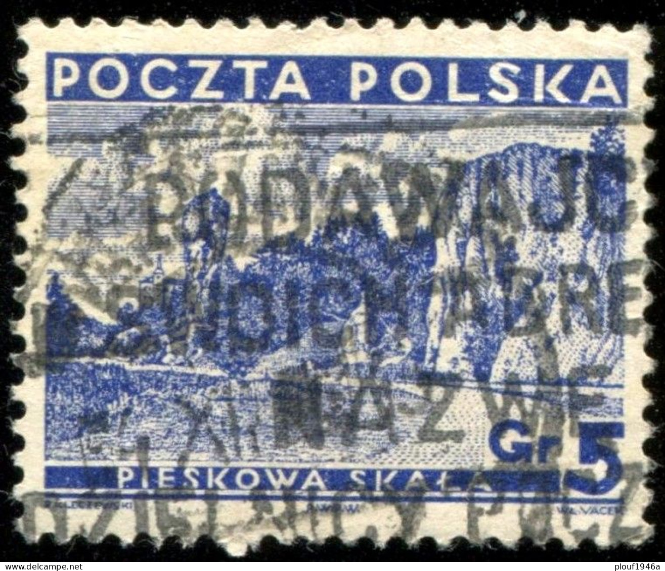Pays : 390,2 (Pologne : République)  Yvert Et Tellier N° :    379 (o) - Used Stamps