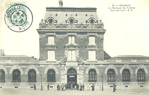 59 - NORD - ROUBAIX - BANQUE De FRANCE - Banken