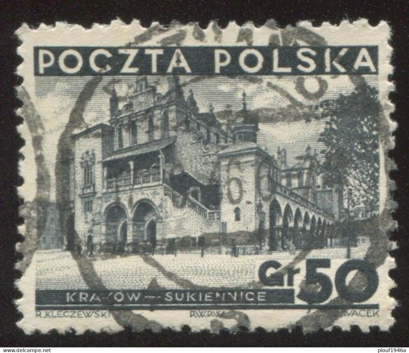 Pays : 390,2 (Pologne : République)  Yvert Et Tellier N° :    386 (o) - Used Stamps