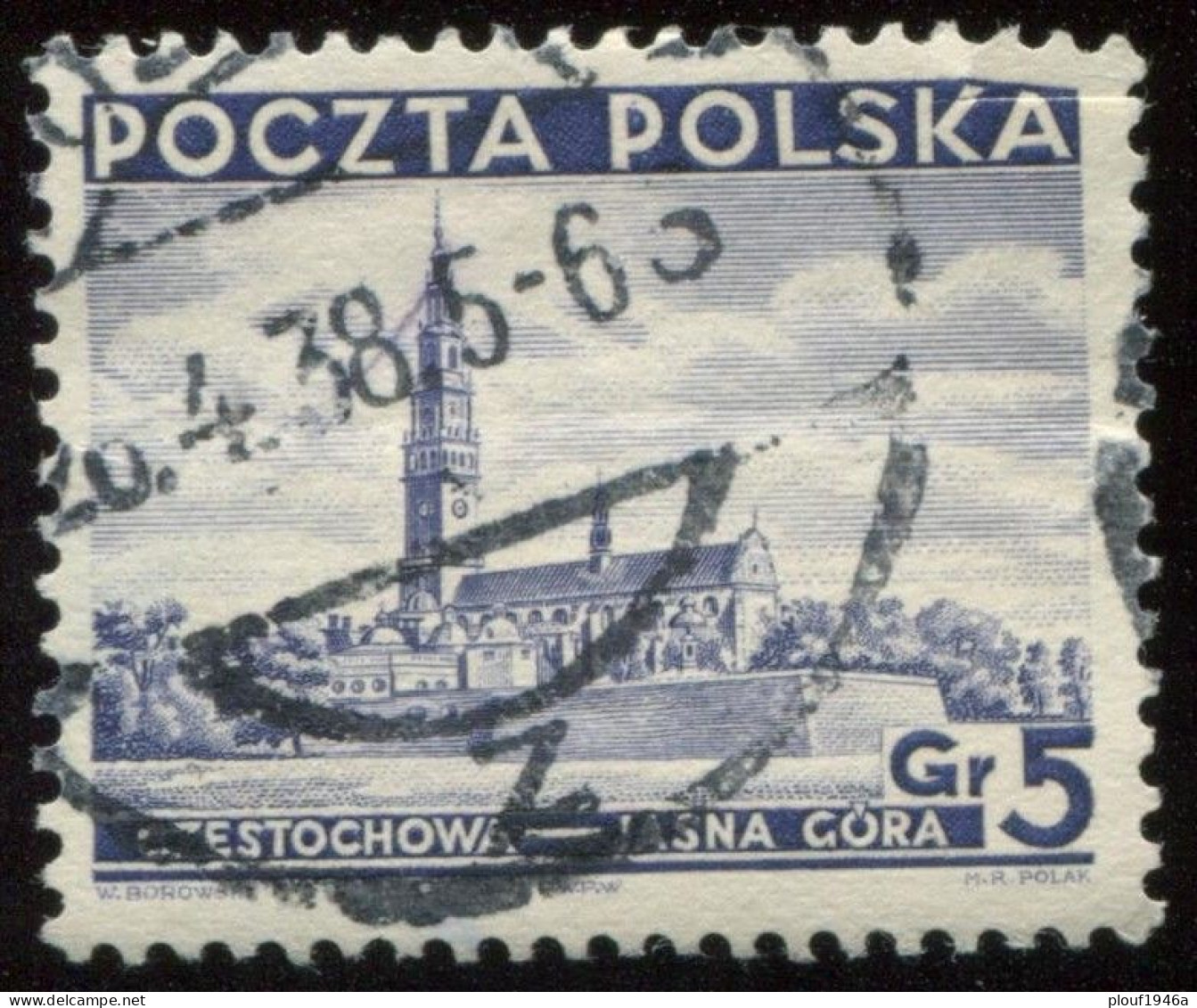 Pays : 390,2 (Pologne : République)  Yvert Et Tellier N° :    391 (o) - Used Stamps