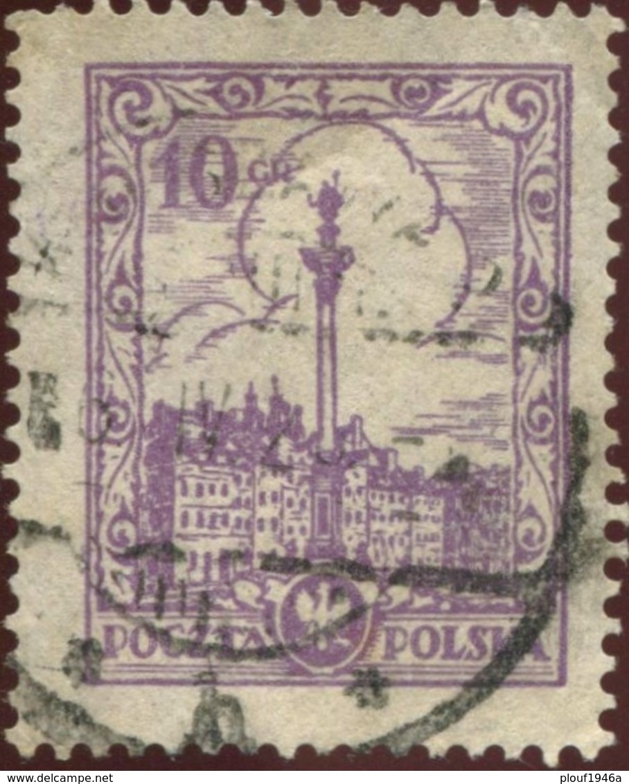 Pays : 390,2 (Pologne : République)  Yvert Et Tellier N° :    314 (o)  Type I - Used Stamps