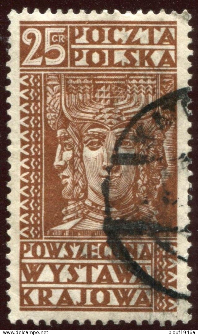 Pays : 390,2 (Pologne : République)  Yvert Et Tellier N° :    349 (o) - Used Stamps