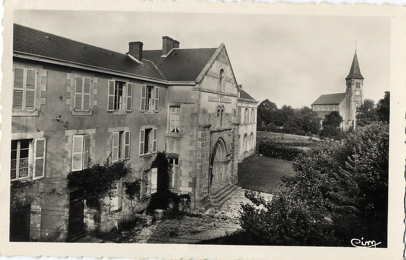 23 - CREUSE - DUN LE PALLETEAU - EGLISE - HOSPICE - CIM - Dun Le Palestel