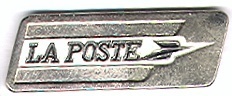 La Poste. Logo Fond Blanc.ecriture Noire - Postwesen