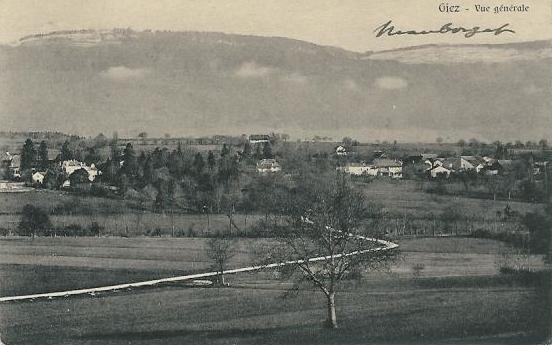 Canton De Vaud   Giez  Vue Générale - Giez