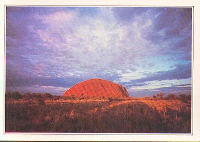 AUSTRALIE "monolithe D'Ayers Rock" - Autres & Non Classés