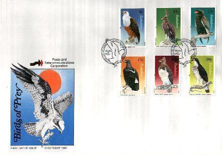 Zimbabwe 1984 FDC Birds Of Prey Mint # 655 - Other & Unclassified