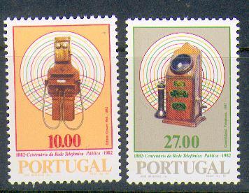 Portugal ** & 100 Years Of The National Public Telephone Network1982 (1567) - Ungebraucht