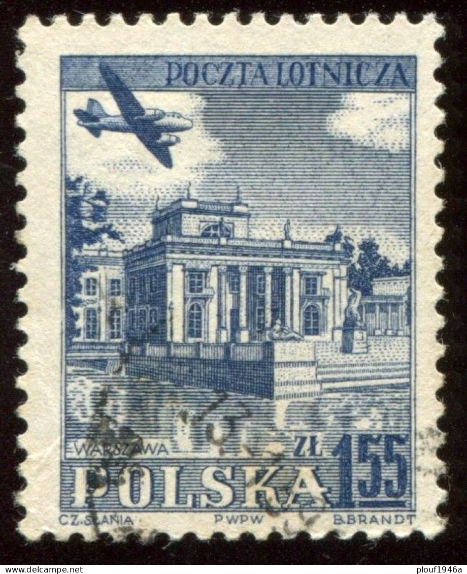 Pays : 390,3 (Pologne : République Populaire)  Yvert Et Tellier N° : Aé   38 (o) - Used Stamps