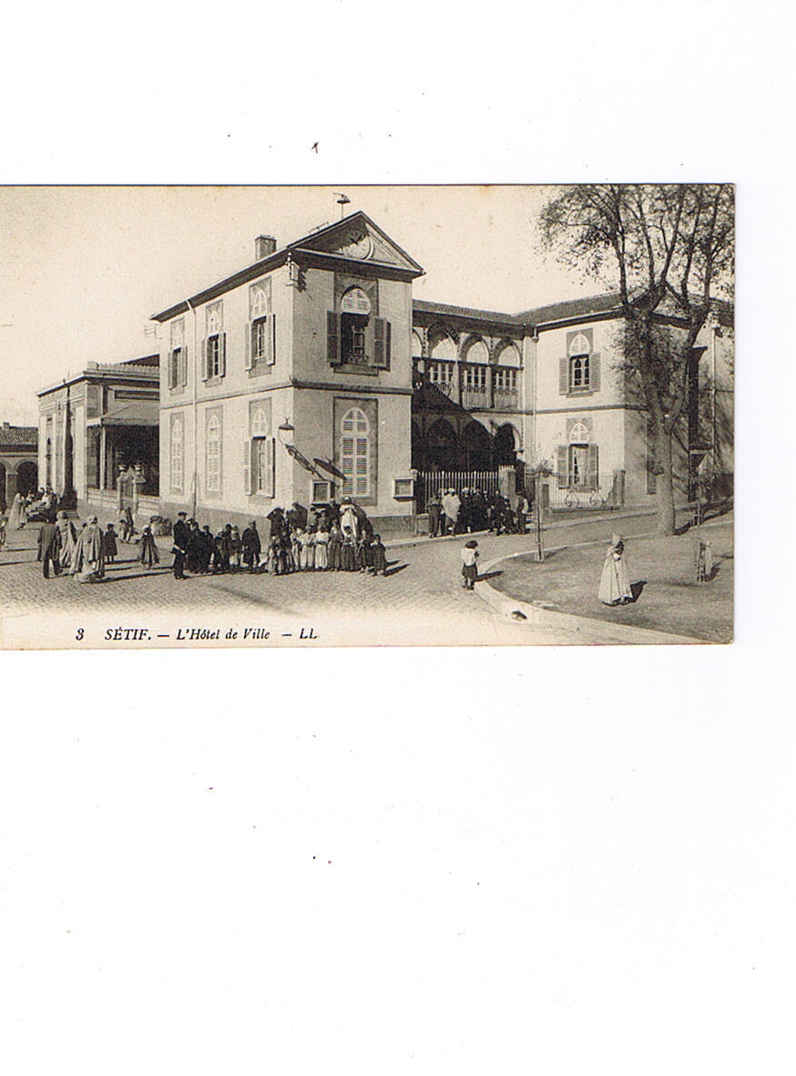 SETIF    LL  3  L Hotel De Ville   Carte Neuve - Sétif