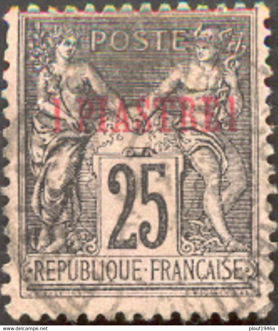 Pays : 277,4 (Levant : Bureaux Français)  Yvert Et Tellier N°:  4 (o) - Usati
