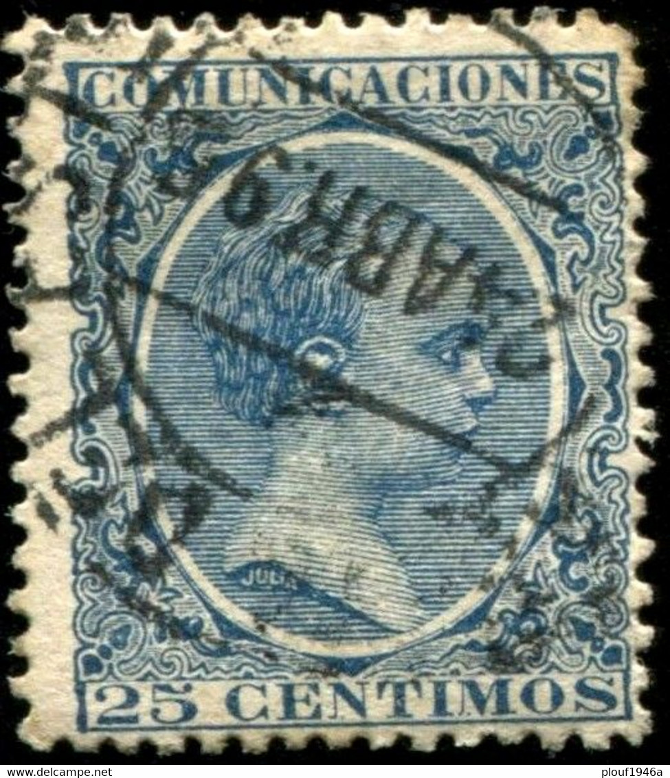 Pays : 166,61 (Espagne)          Yvert Et Tellier N° :   204 (o) - Used Stamps