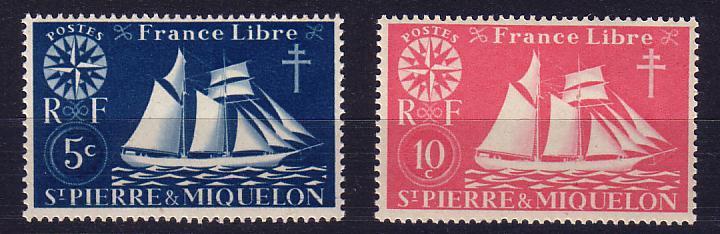 Saint Pierre Et Miquelon N° 296 Et 297 Neuf ** - Unused Stamps