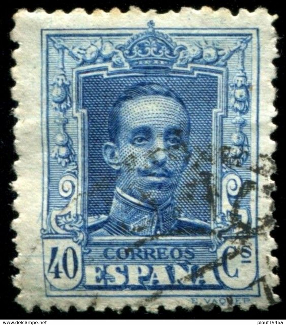 Pays : 166,61 (Espagne)          Yvert Et Tellier N° :   282 (o) - Usati