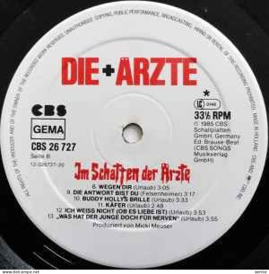 DIE ARZTZ   °°   IM SCHATTEN DER ARZTE - Other - German Music