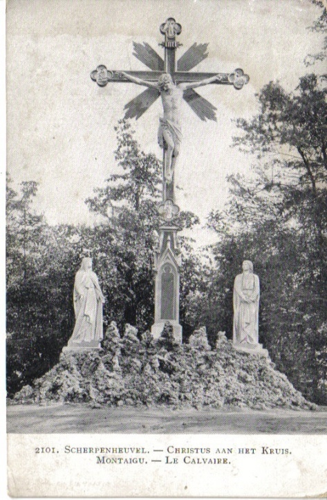 2101. SCHERPENHEUVEL - MONTAIGU - Christus Aan Het Kruis - Le Calvaire - Scherpenheuvel-Zichem