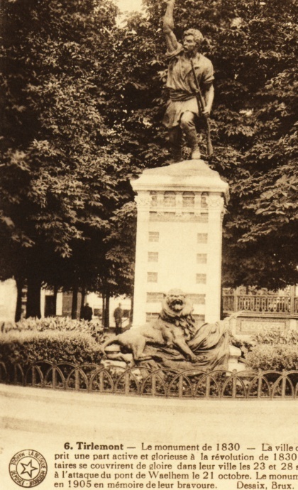 Tirlemont-Le Monument De 1830 - Tienen