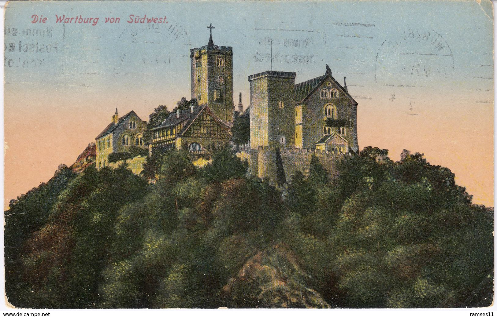 AK Wartburg Bei Eisenach 1921 - Eisenach
