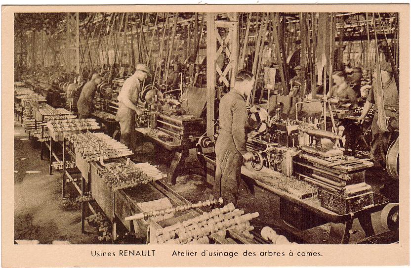 USINES RENAULT / Atelier D'usinage Des Arbres à Cames - Industrie