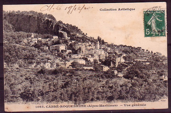 ALPES MARITIME - Cabbé-Roquebrune - Vue Generale - Roquebrune-Cap-Martin